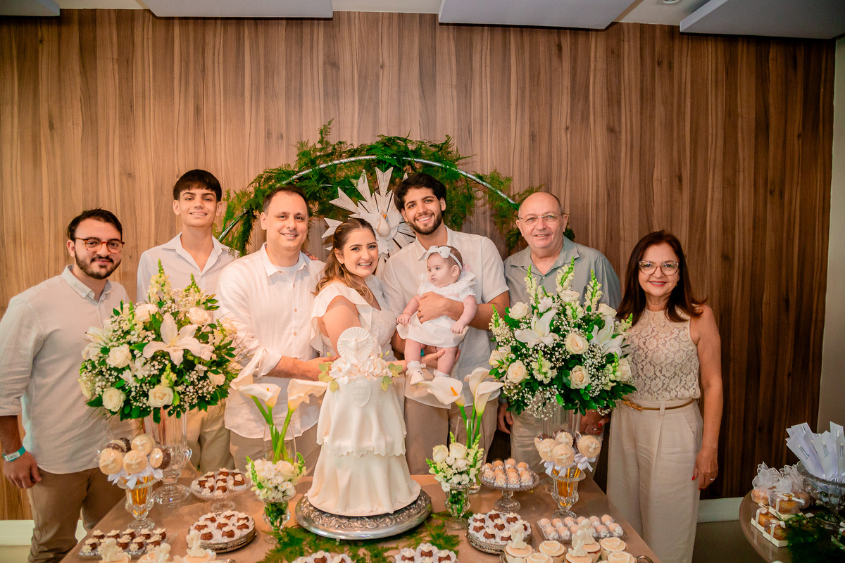 Batizado da Luiza Maria. Resgitrado por George Dantas