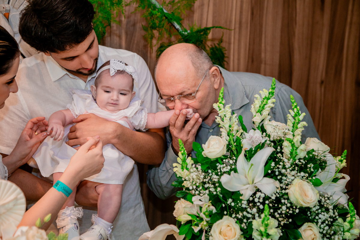 Batizado da Luiza Maria. Resgitrado por George Dantas