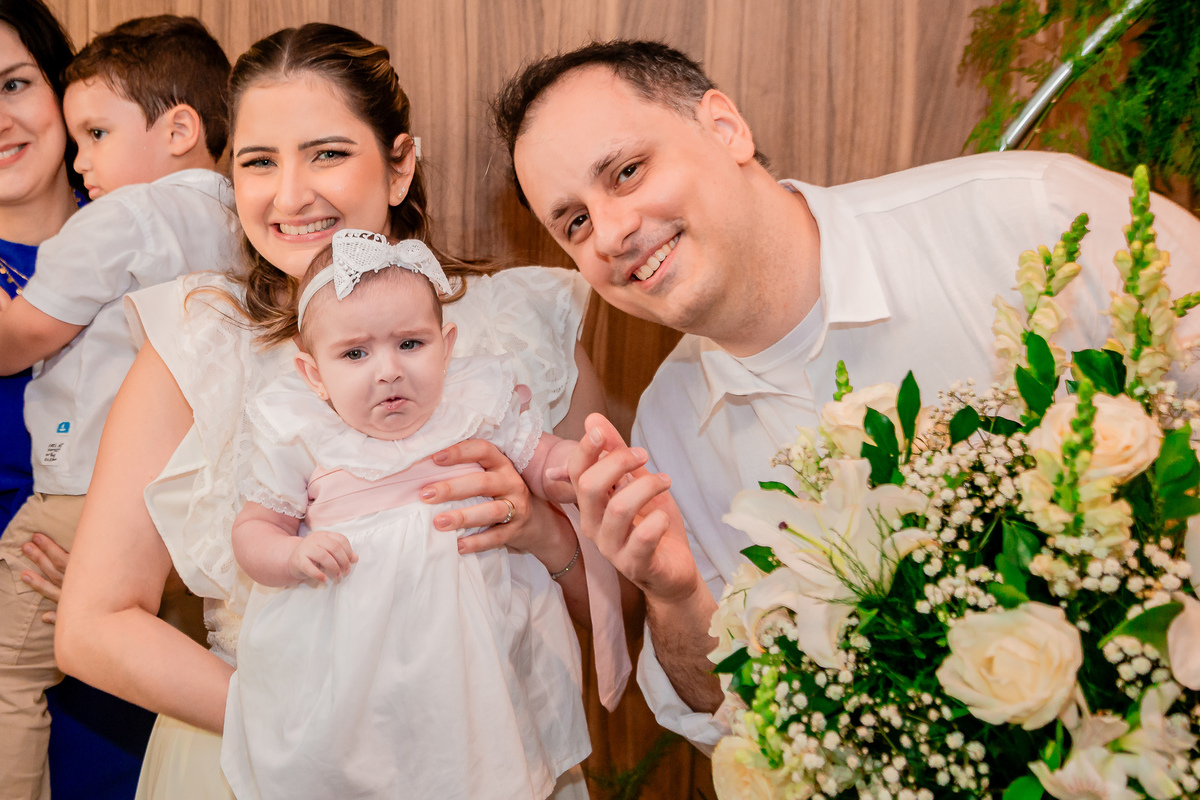 Batizado da Luiza Maria. Resgitrado por George Dantas