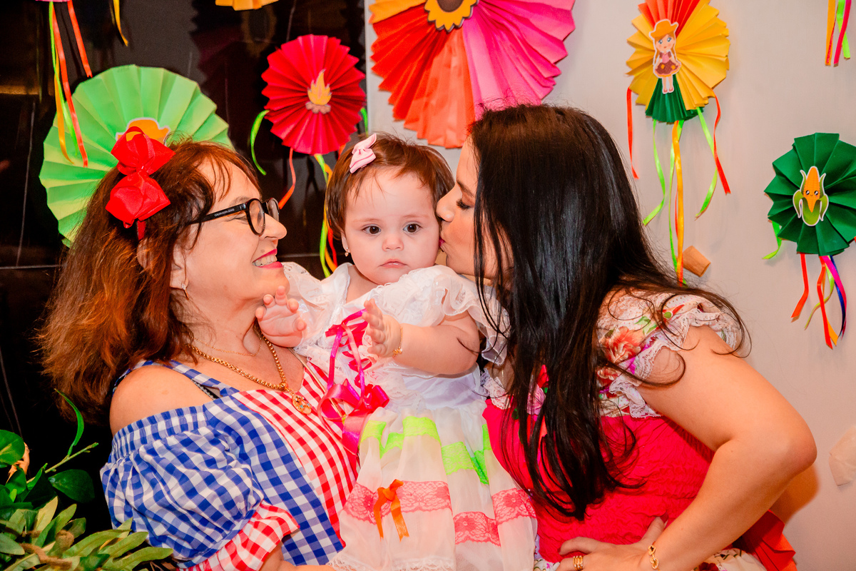 Aniversário de 1 ano da Alice. Registrado por George Dantas