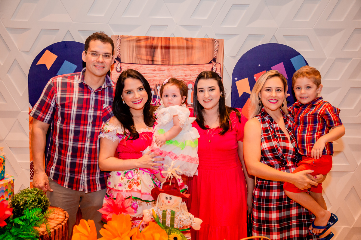 Aniversário de 1 ano da Alice. Registrado por George Dantas