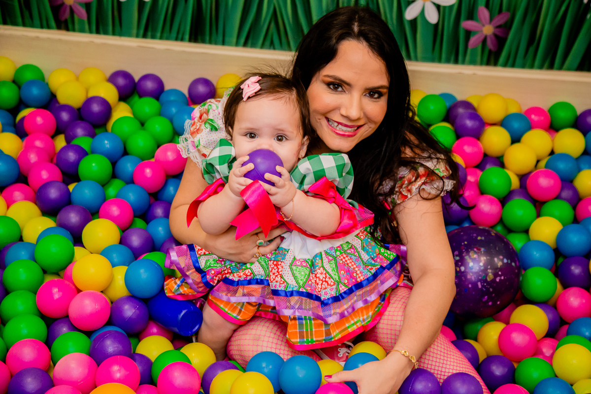 Aniversário de 1 ano da Alice. Registrado por George Dantas