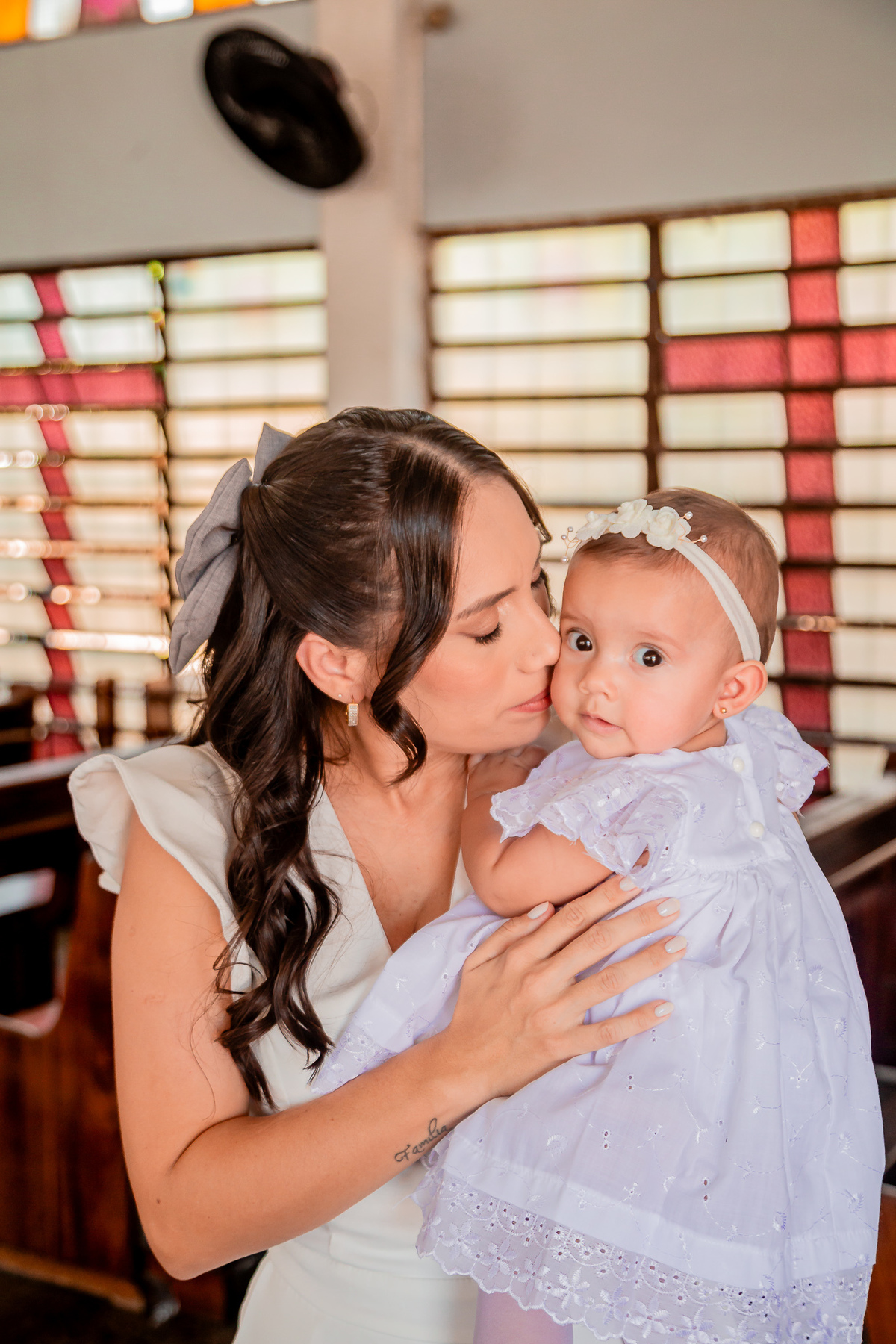 Batizado da Liz. Registrado por George Dantas