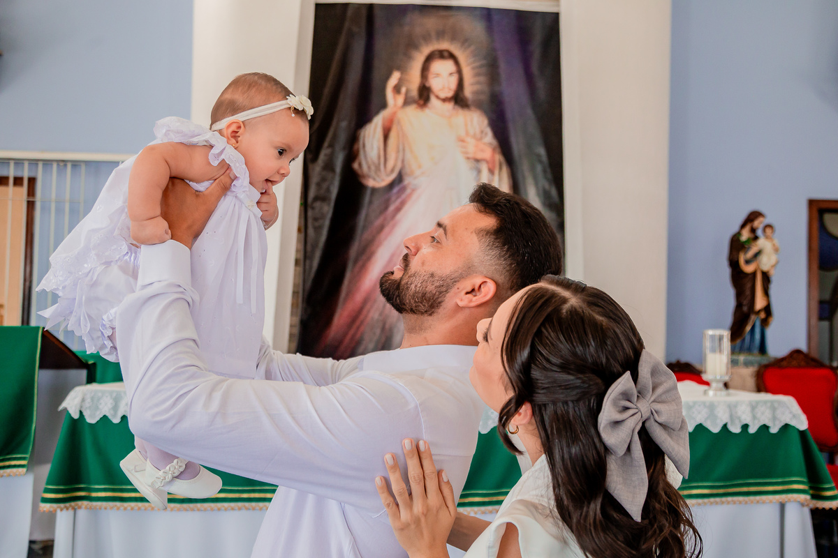 Batizado da Liz. Registrado por George Dantas