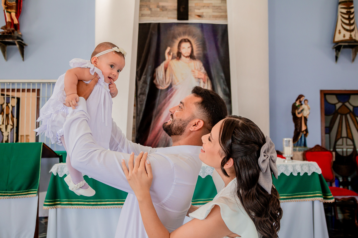 Batizado da Liz. Registrado por George Dantas