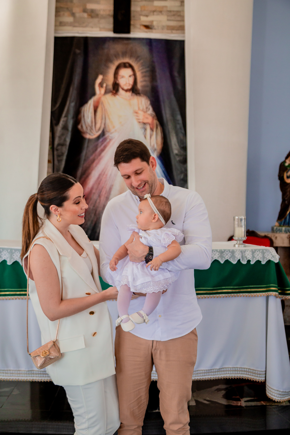 Batizado da Liz. Registrado por George Dantas