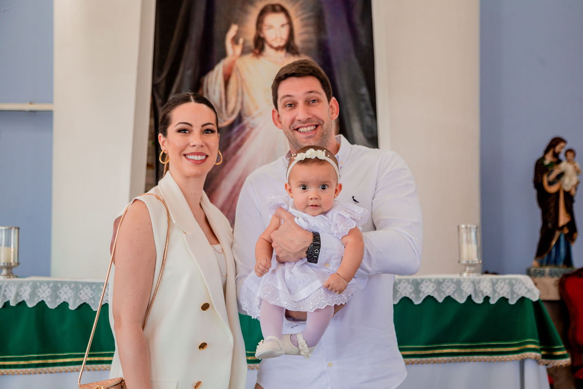 Batizado da Liz. Registrado por George Dantas