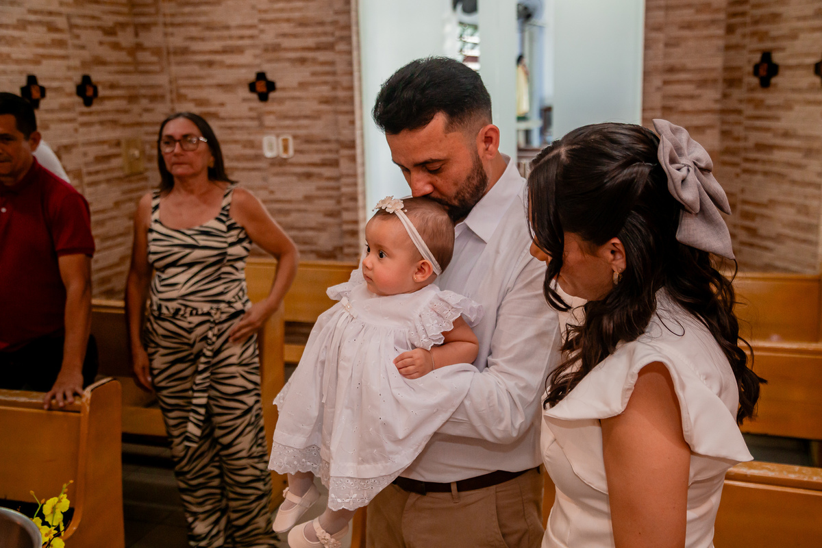 Batizado da Liz. Registrado por George Dantas