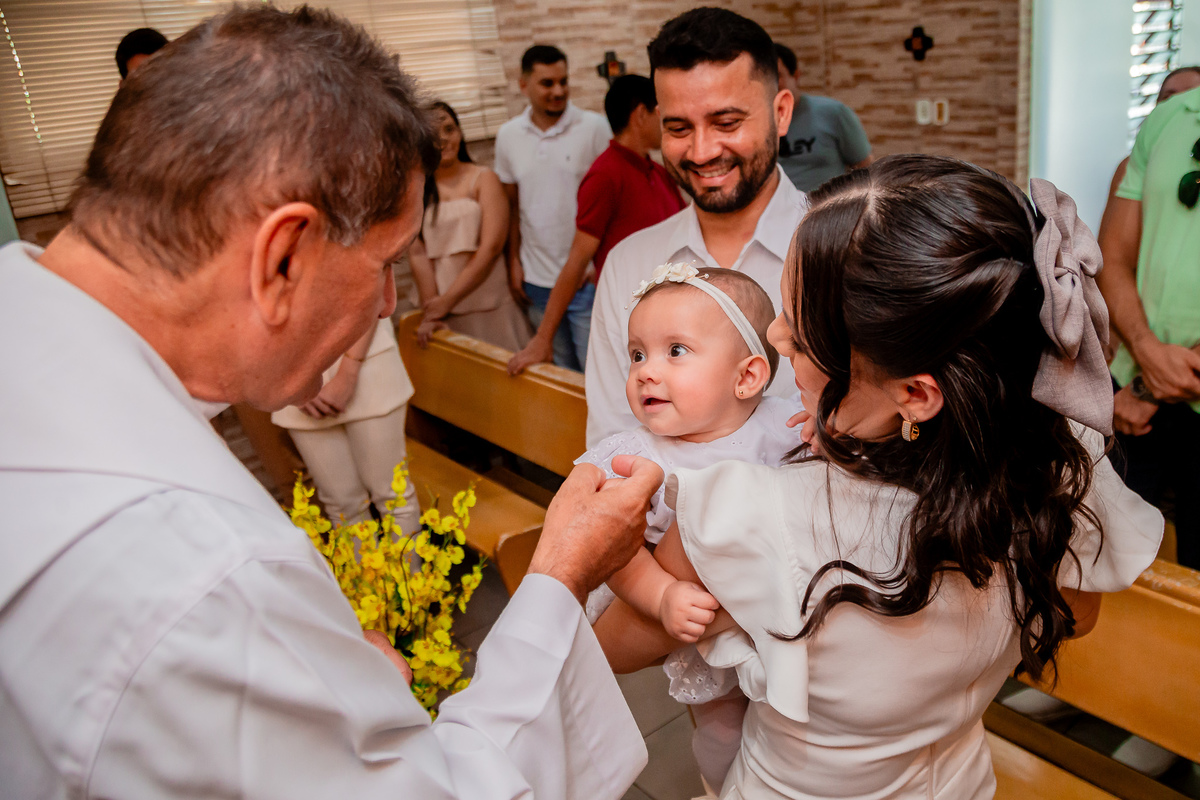 Batizado da Liz. Registrado por George Dantas