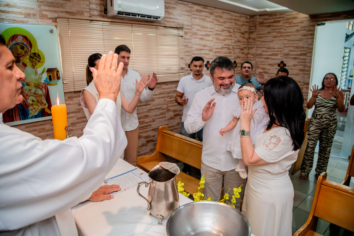 Batizado da Liz. Registrado por George Dantas