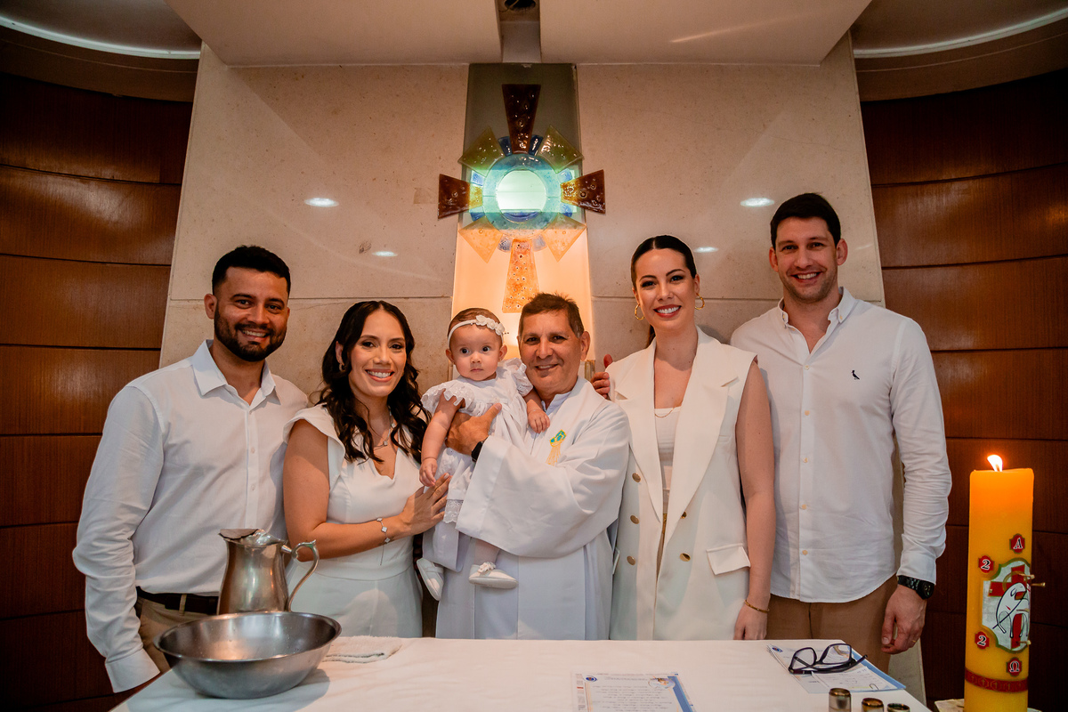 Batizado da Liz. Registrado por George Dantas