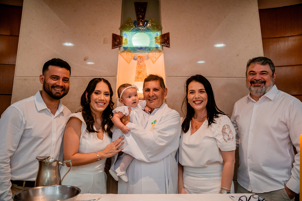 Batizado da Liz. Registrado por George Dantas