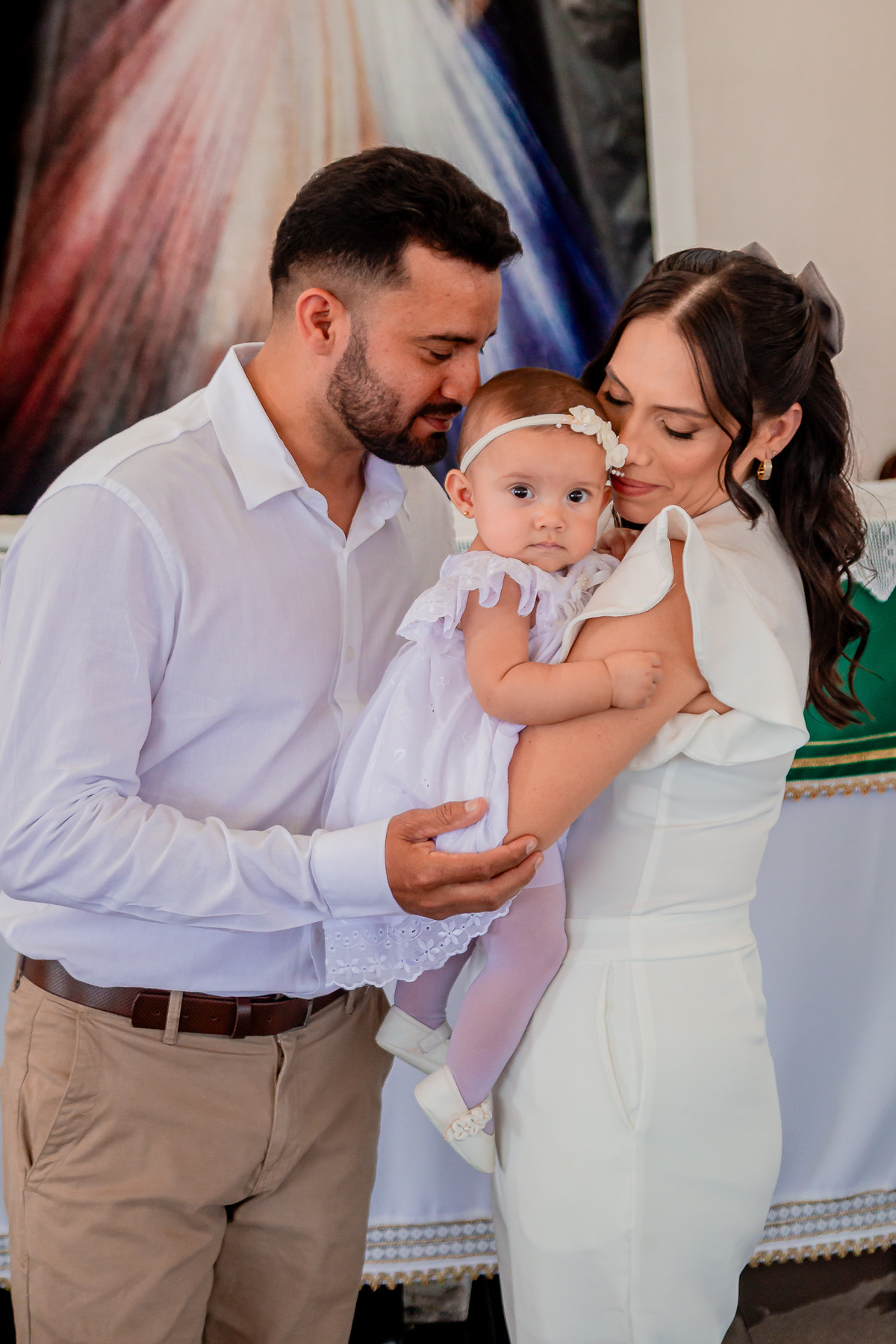 Batizado da Liz. Registrado por George Dantas