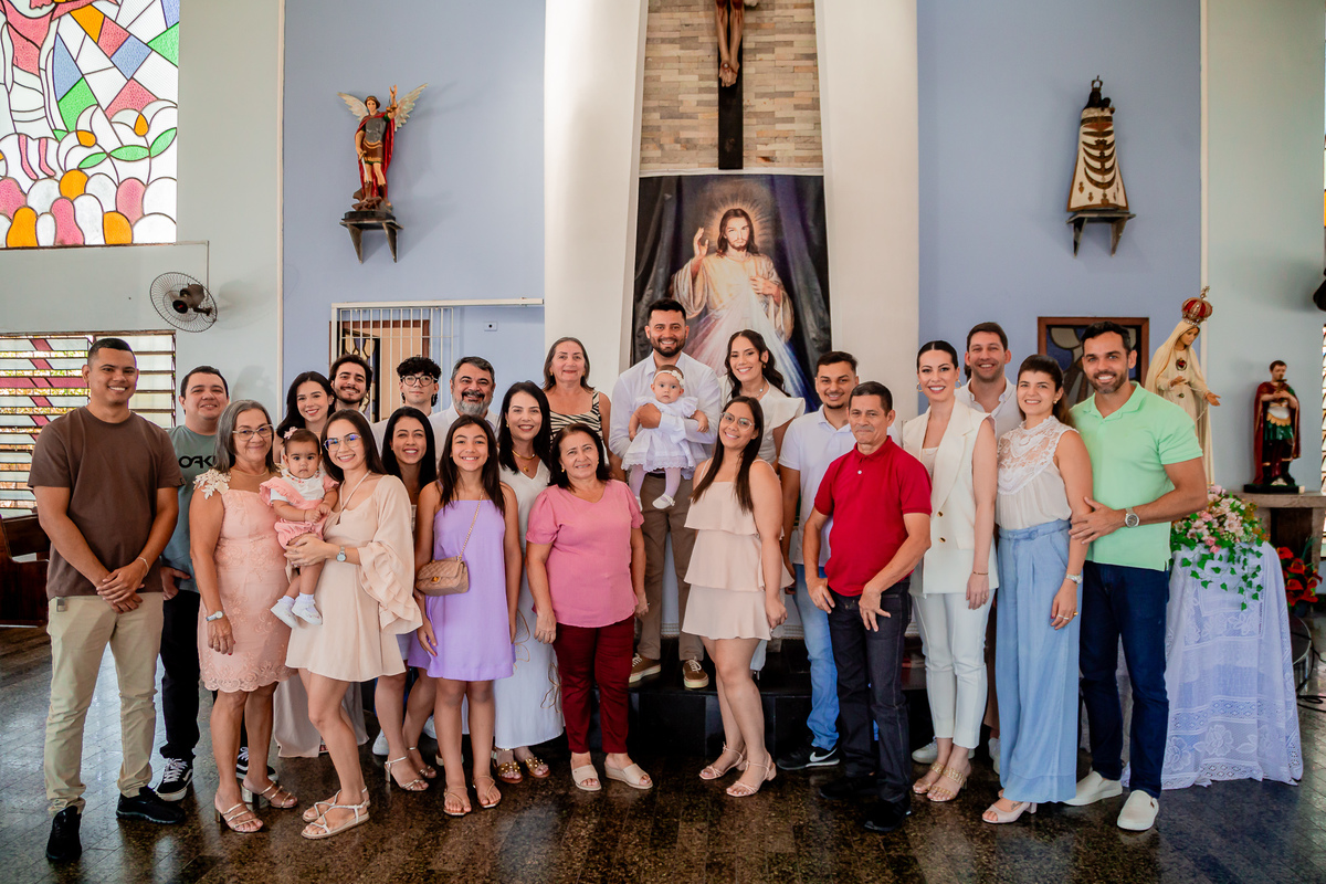 Batizado da Liz. Registrado por George Dantas