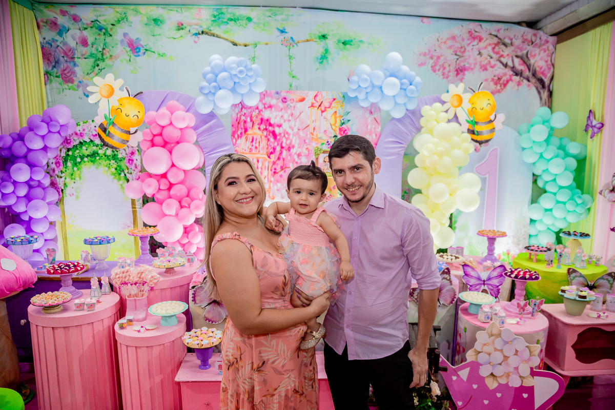 Aniversário de 1 ano da Laura. Registrado por George Dantas