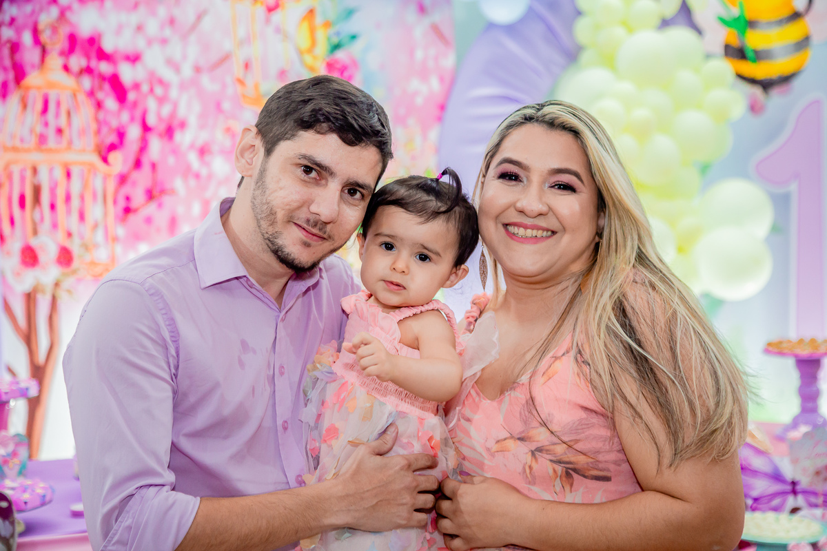 Aniversário de 1 ano da Laura. Registrado por George Dantas