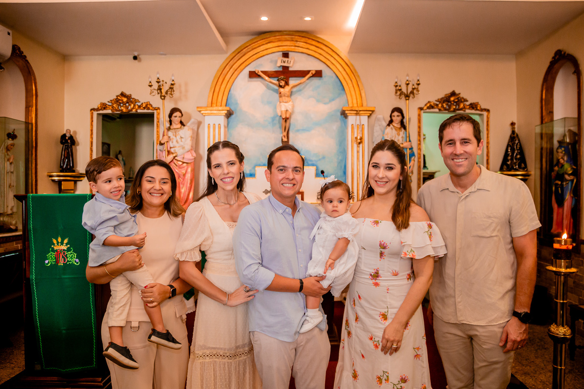 Batizado e 1 ano da Maria Cláudia. Registrado por George Dantas
