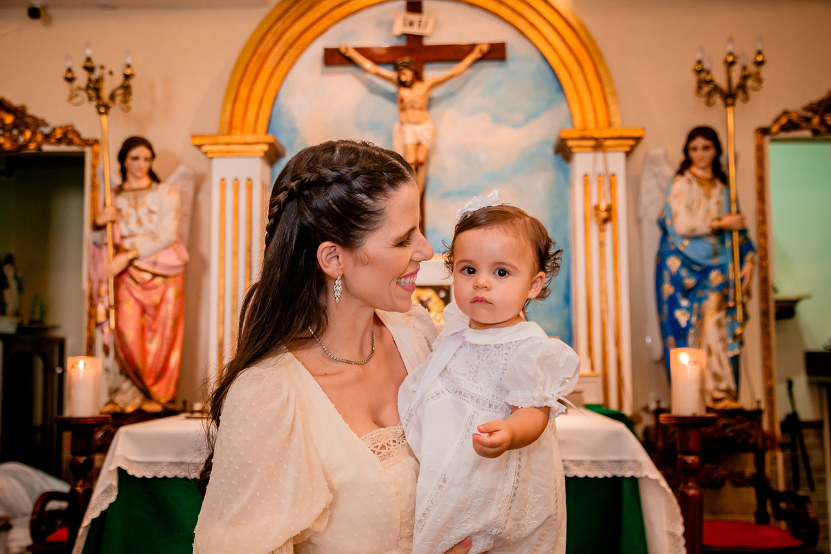 Batizado e 1 ano da Maria Cláudia. Registrado por George Dantas