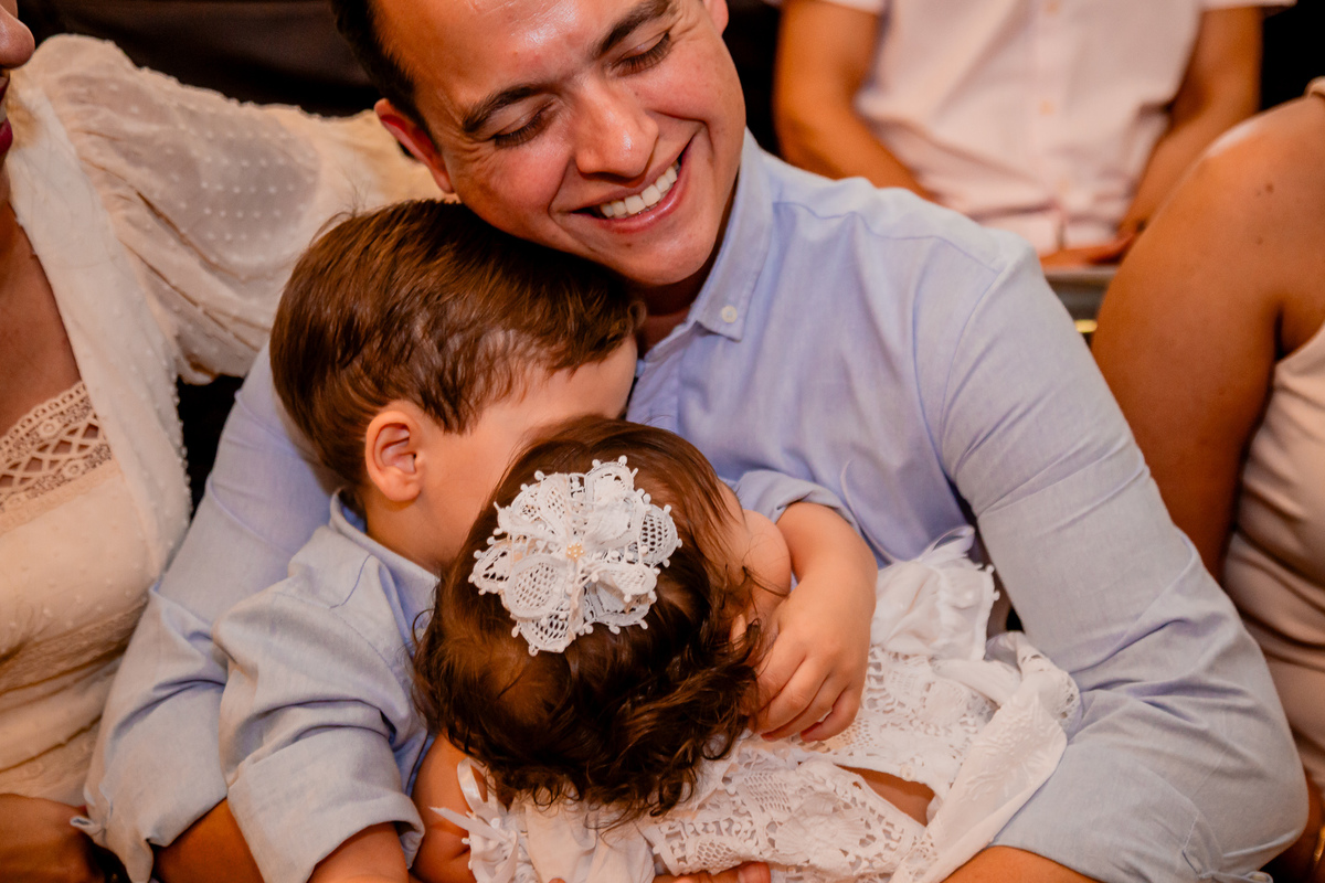 Batizado e 1 ano da Maria Cláudia. Registrado por George Dantas