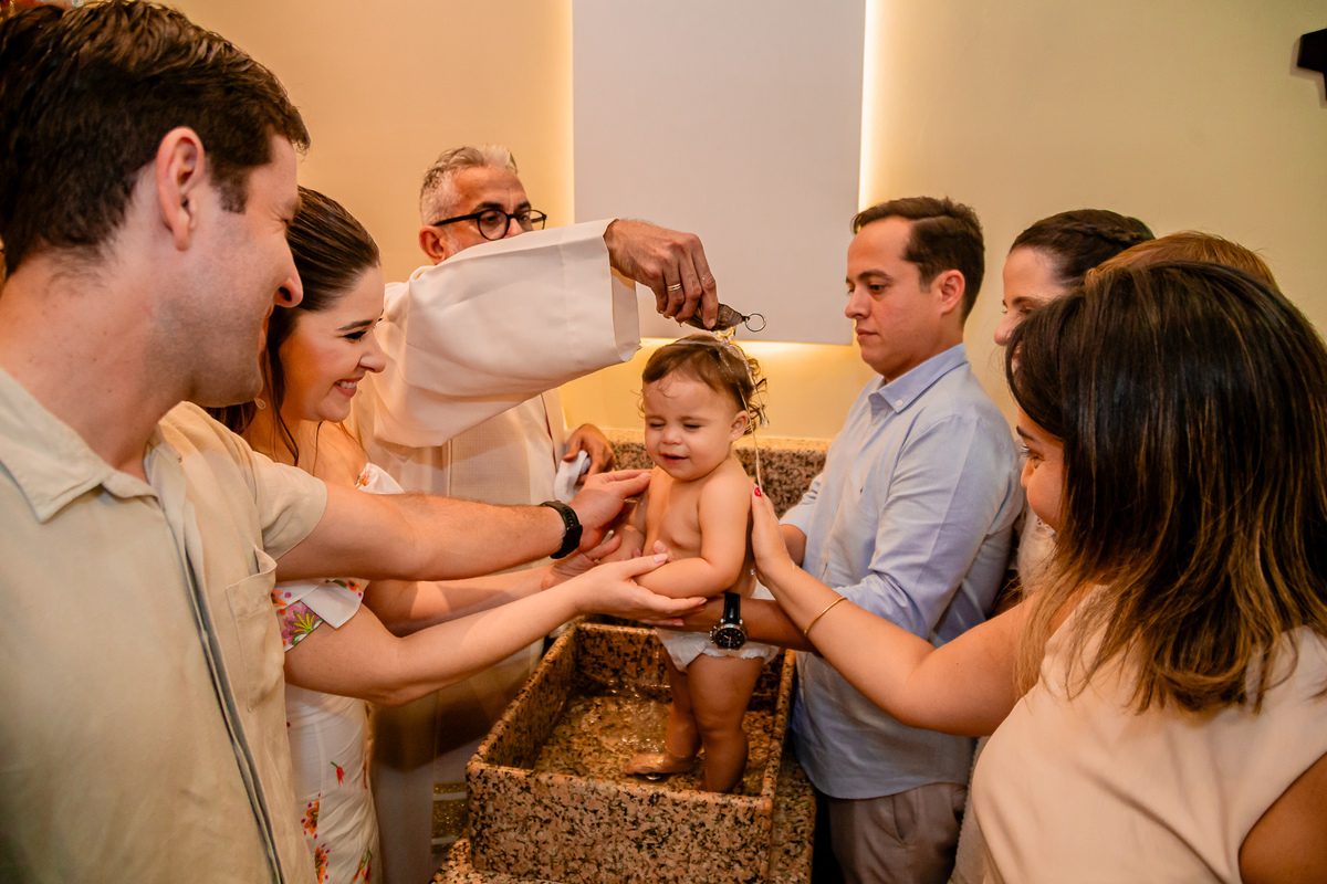 Batizado e 1 ano da Maria Cláudia. Registrado por George Dantas