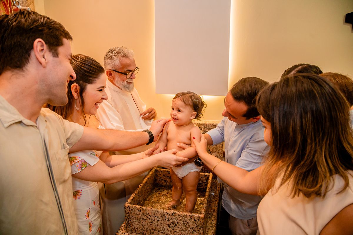 Batizado e 1 ano da Maria Cláudia. Registrado por George Dantas
