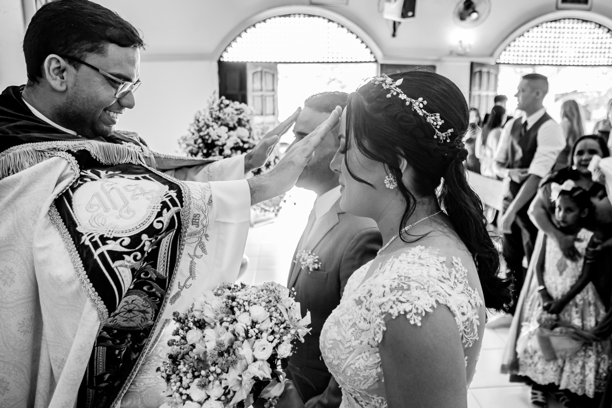 Casamento de Gabriela e Diego. Registrado por George Dantas