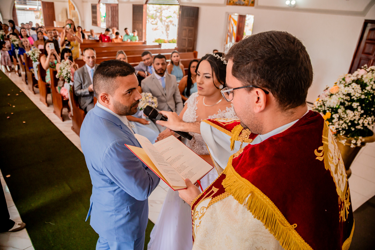 Casamento de Gabriela e Diego. Registrado por George Dantas