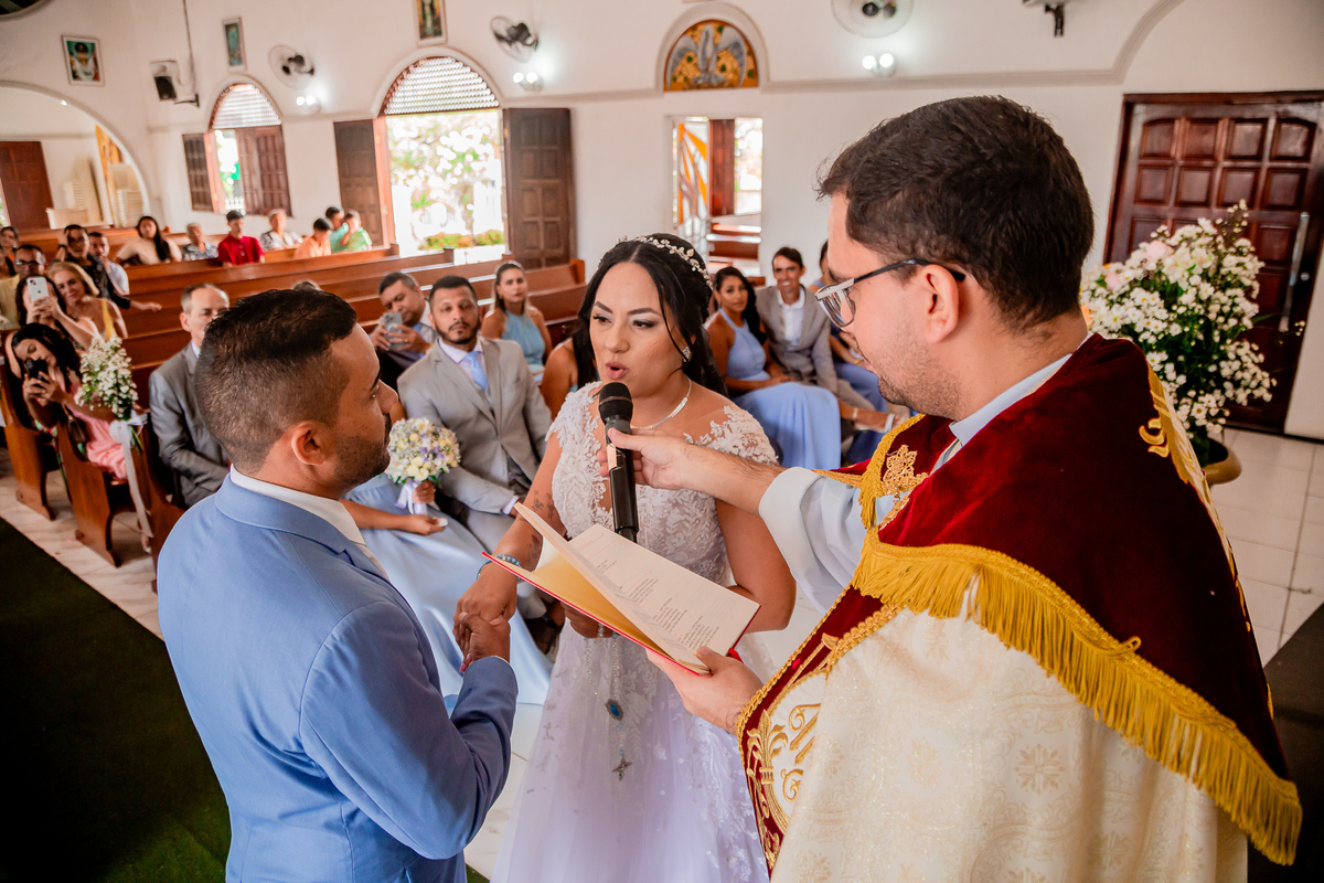 Casamento de Gabriela e Diego. Registrado por George Dantas