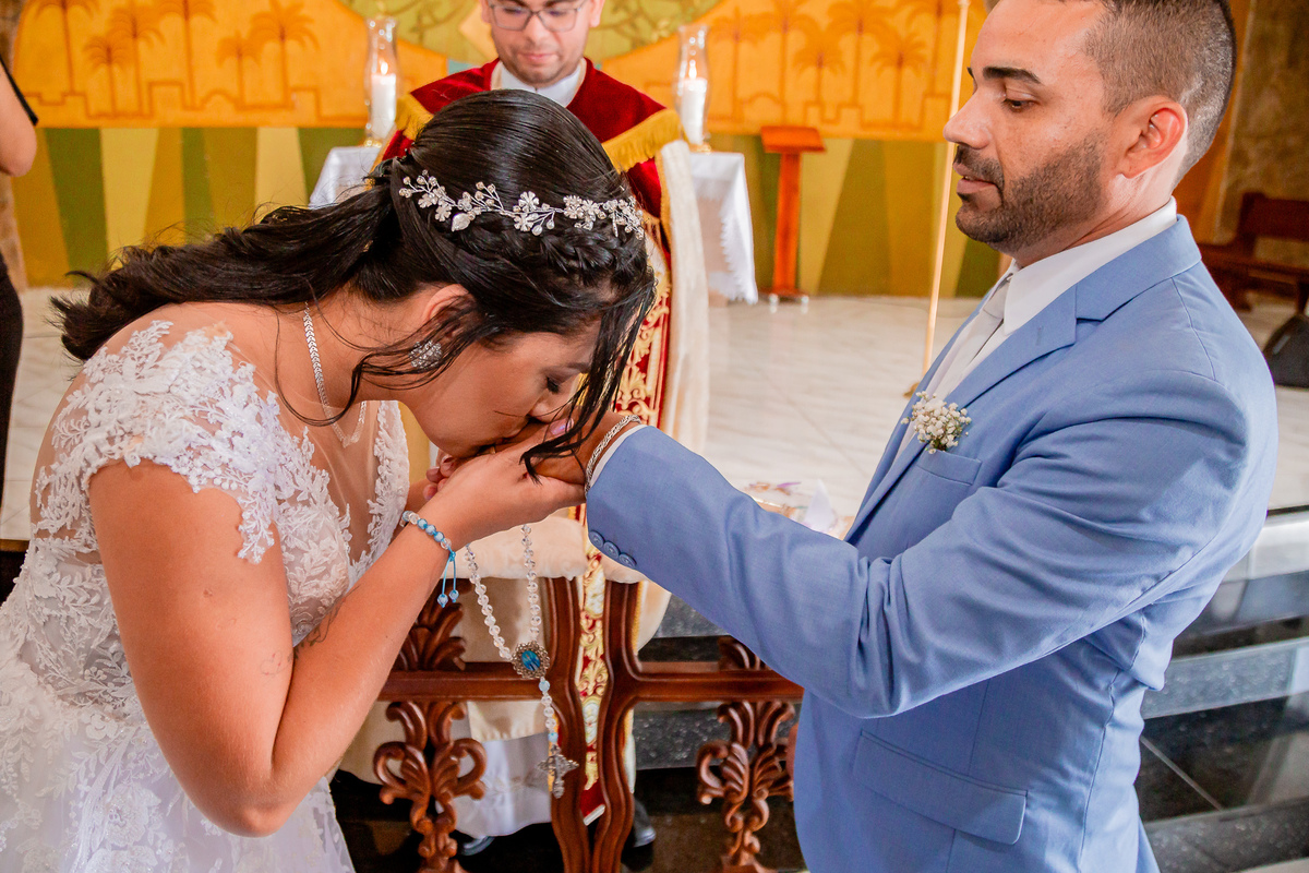 Casamento de Gabriela e Diego. Registrado por George Dantas