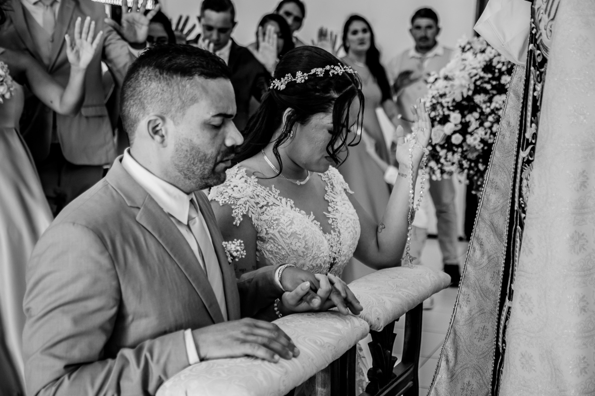 Casamento de Gabriela e Diego. Registrado por George Dantas