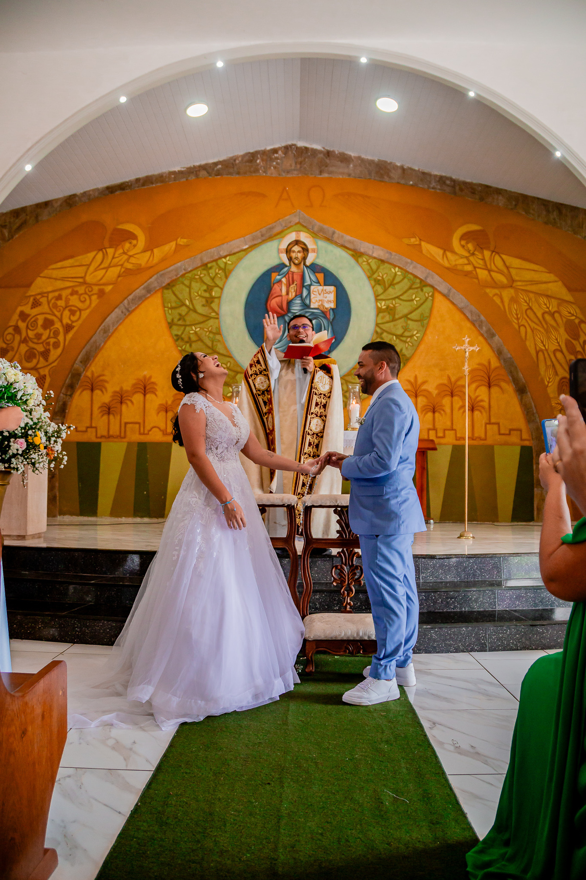 Casamento de Gabriela e Diego. Registrado por George Dantas