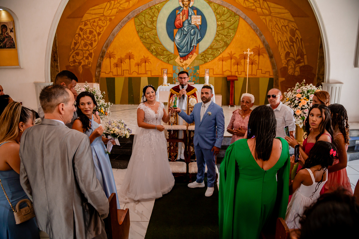 Casamento de Gabriela e Diego. Registrado por George Dantas