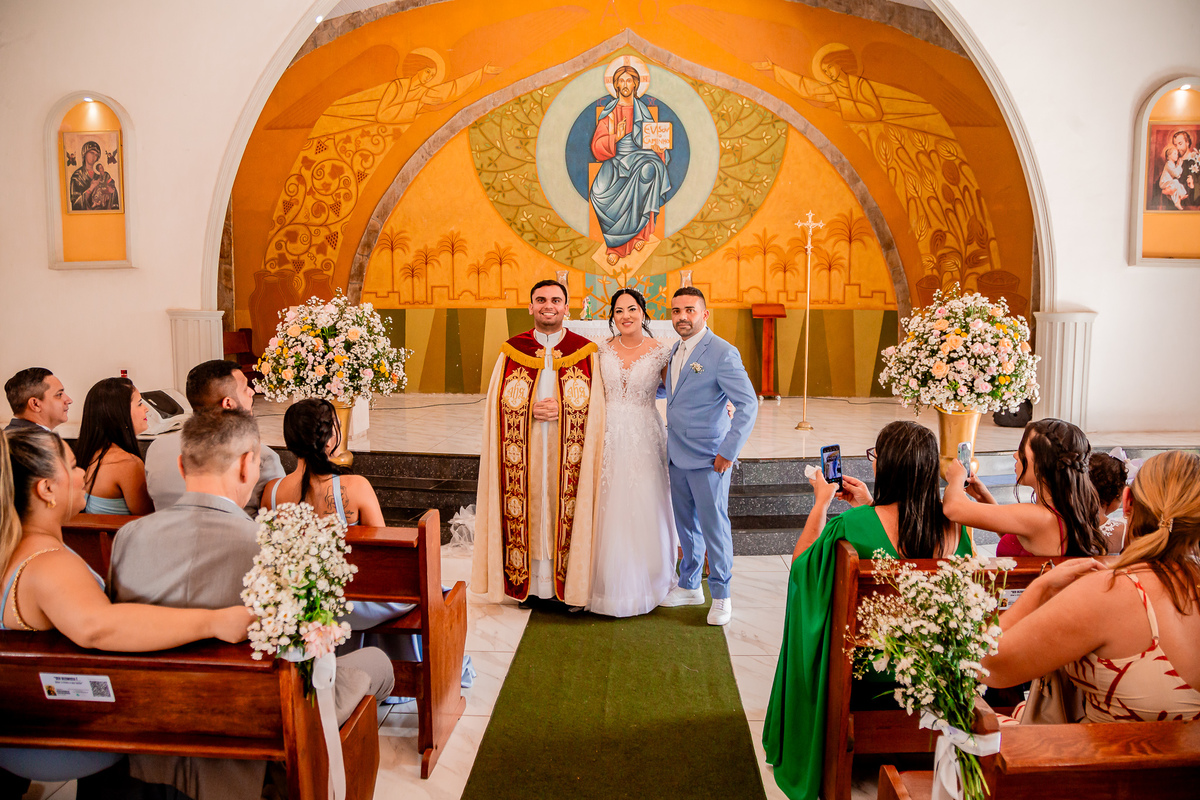 Casamento de Gabriela e Diego. Registrado por George Dantas