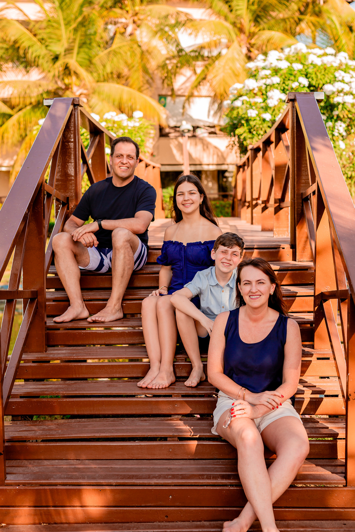 Ensaio de Vanessa e família. Registrado por George Dantas