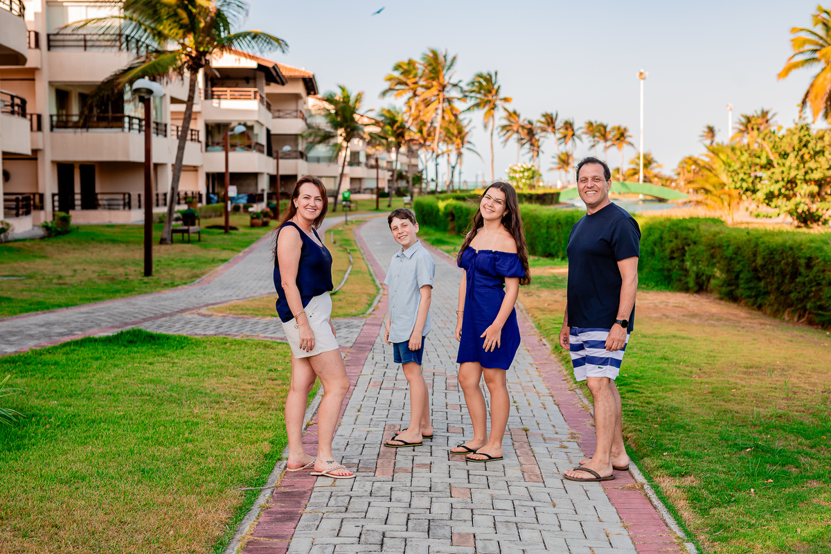 Ensaio de Vanessa e família. Registrado por George Dantas