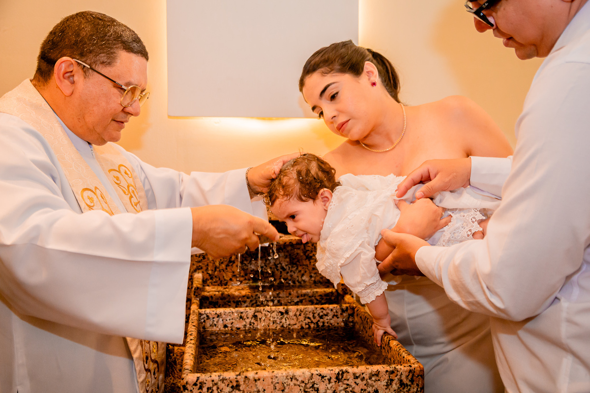 Batizado da Zoé. Registrado por George Dantas