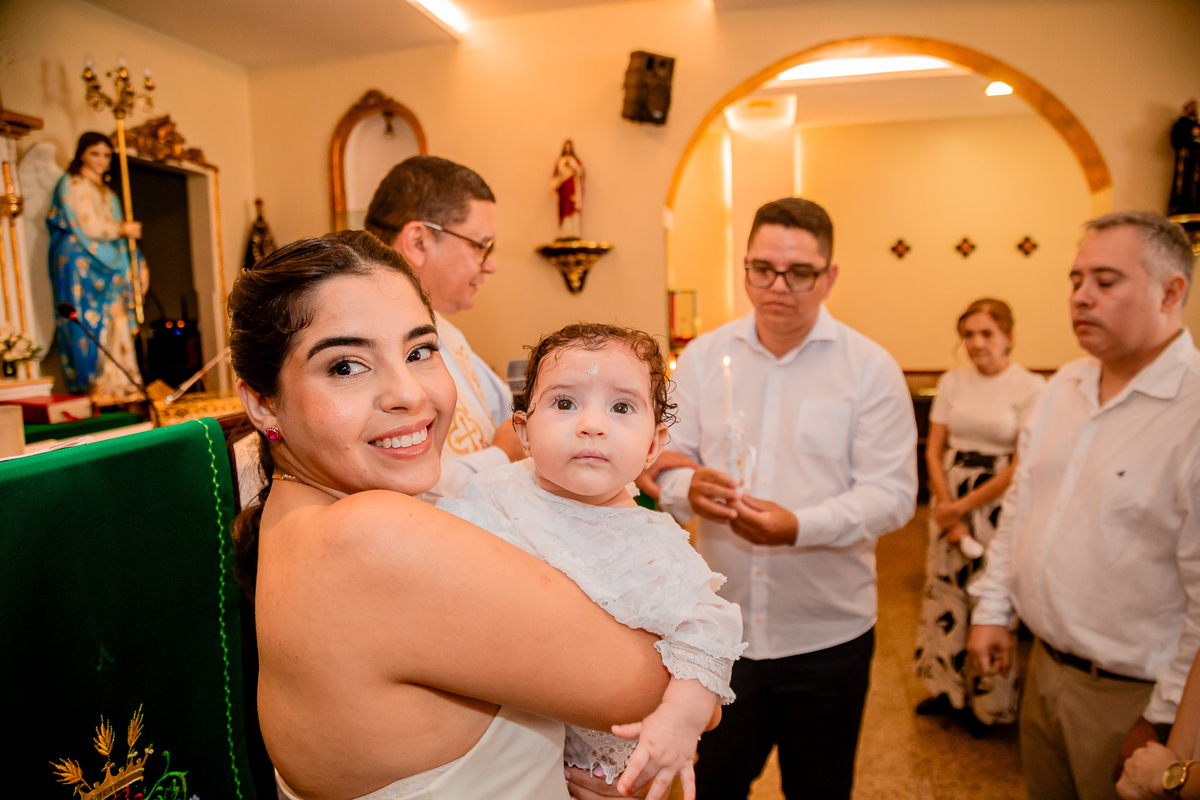 Batizado da Zoé. Registrado por George Dantas