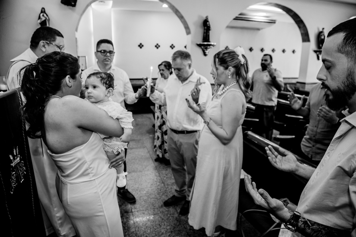 Batizado da Zoé. Registrado por George Dantas