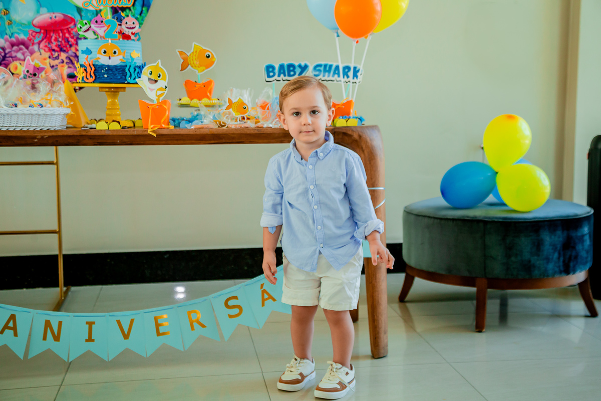 Aniversário de 2 anos do Lucas. Registrado por George Dantas