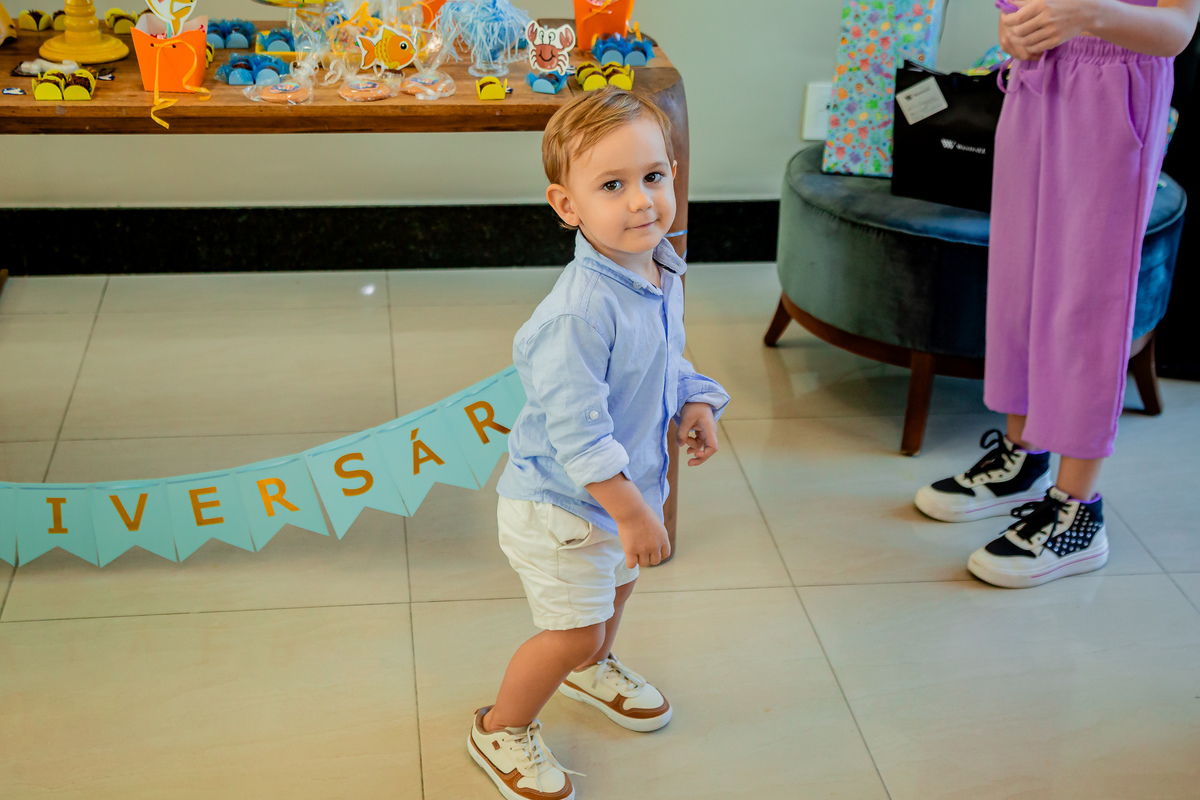 Aniversário de 2 anos do Lucas. Registrado por George Dantas