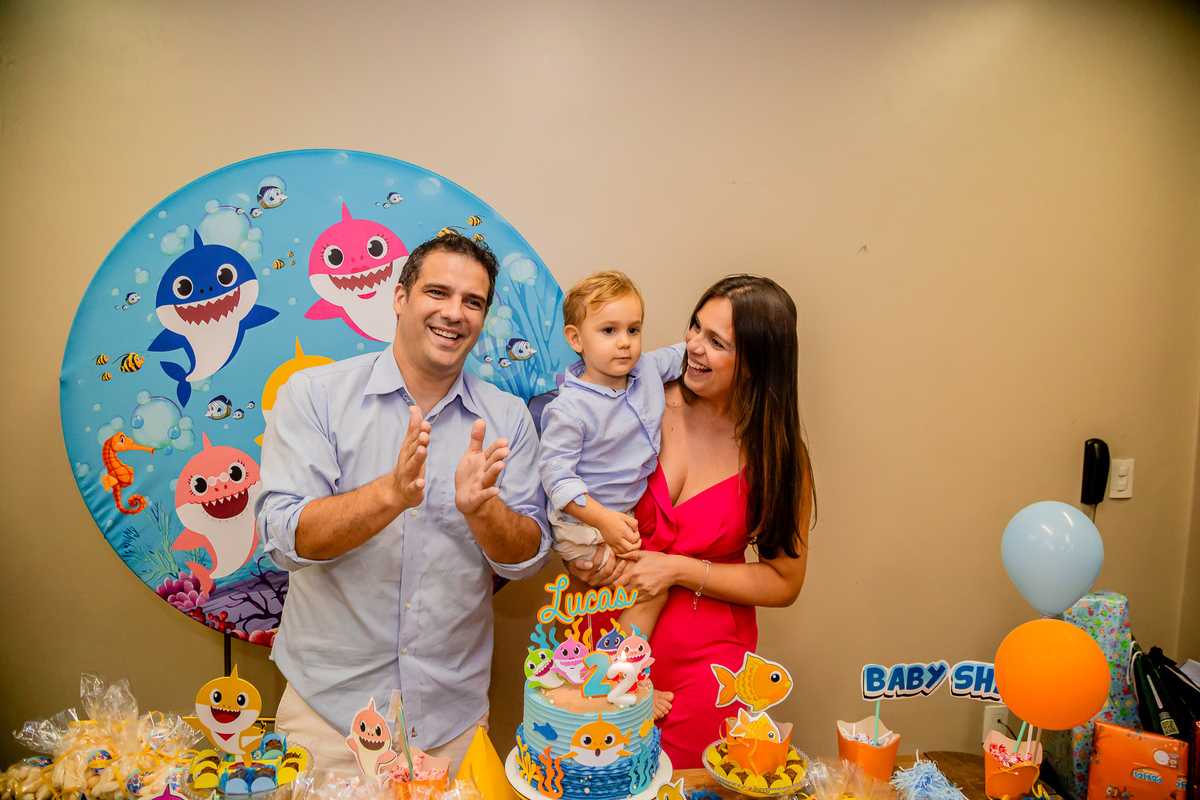 Aniversário de 2 anos do Lucas. Registrado por George Dantas