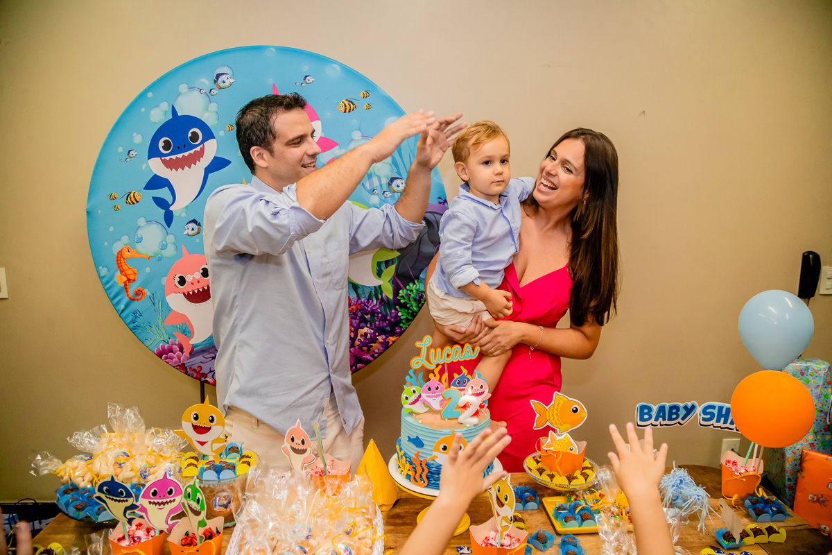 Aniversário de 2 anos do Lucas. Registrado por George Dantas