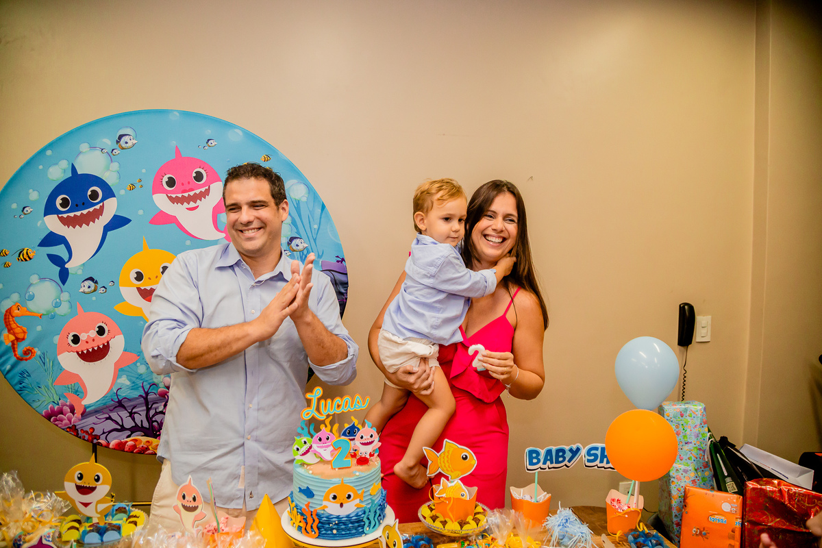 Aniversário de 2 anos do Lucas. Registrado por George Dantas
