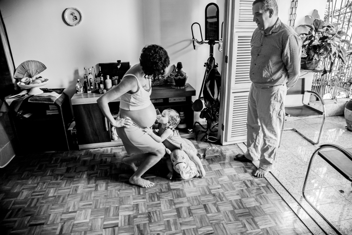 Ensaio Documental Familiar de Milena Brasil. Registrado por George Dantas