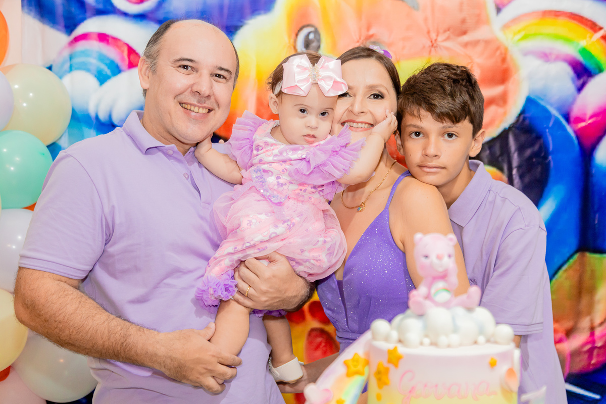 Aniversário de 1 ano da Geovana. Registro por George Dantas