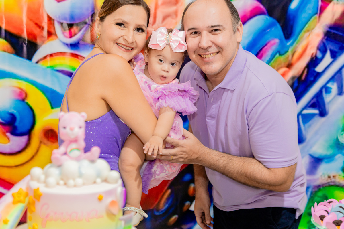 Aniversário de 1 ano da Geovana. Registro por George Dantas