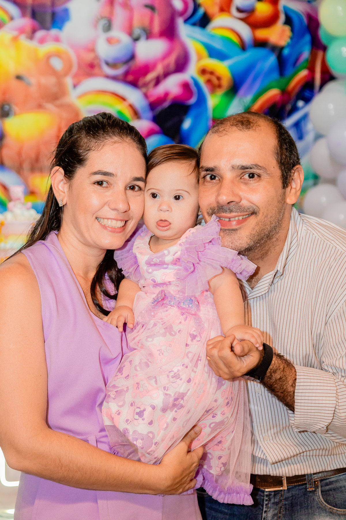 Aniversário de 1 ano da Geovana. Registro por George Dantas