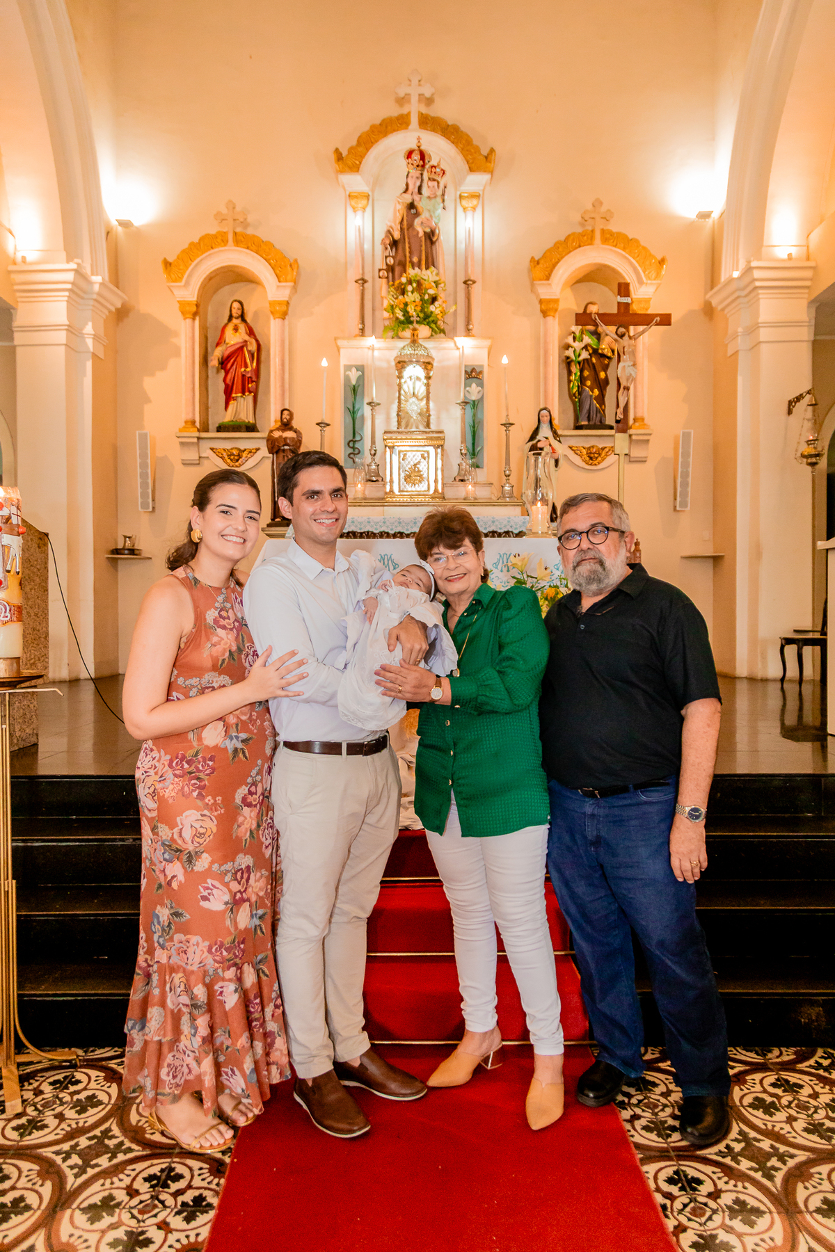 Batizado da Clara. Registrado por George Dantas