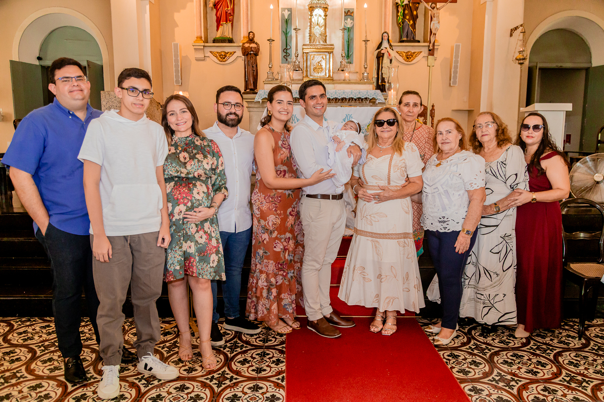 Batizado da Clara. Registrado por George Dantas