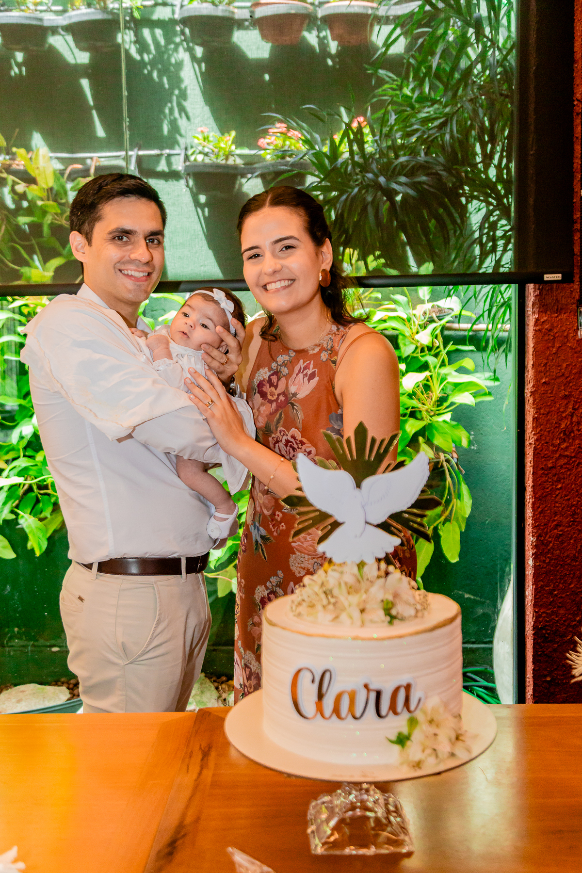 Batizado da Clara. Registrado por George Dantas